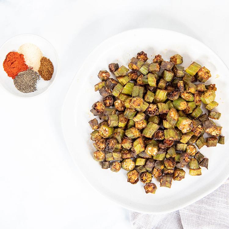 Mommy & Me: Air Fryer Okra